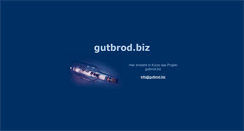 Desktop Screenshot of gutbrod.biz